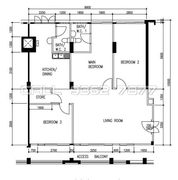 Blk 503 Tampines Central 1 (Tampines), HDB 4 Rooms #90577422